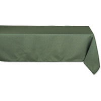 DII Artichoke Tonal Lattice Print Outdoor Tablecloth