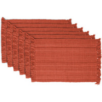 DII Variegated Spice Fringe Placemat (Set of 6)