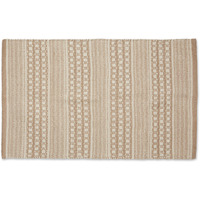 DII Stone Dobby Stripe Hand-Loomed Rug  2x3 Ft
