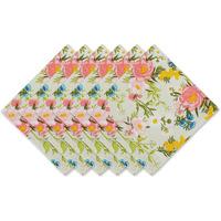 DII Spring Bouquet Printed Napkin (Set of 6)