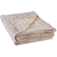 DII Dusty Lilac Urban Jacquard Throw