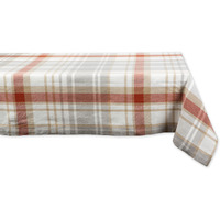 DII Thanksgiving Cozy Picnic, Plaid Tablecloth 60x104"