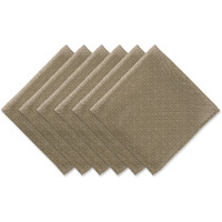 DII Stone Tonal Lattice Print Outdoor Napkin (Set of 6)