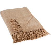 DII Soft Natural Chenille Throw