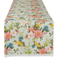 DII Spring Bouquet Print Table Runner