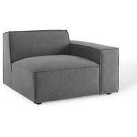 Restore Right-Arm Sectional Sofa Chair Charcoal