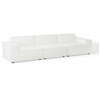 Restore 3-Piece Sectional Sofa White