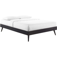 Margo Queen Wood Platform Bed Frame Black