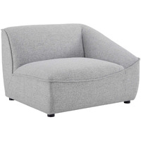 Comprise Right-Arm Sectional Sofa Chair Light Gray
