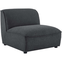 Comprise Armless Chair Charcoal