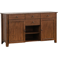 Sunset Trading Simply Brook Sideboard Server | Amish Brown