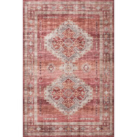 Loloi II HEIDI SUNSET / NATURAL 3'-6" x 5'-6"