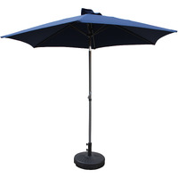 St. Kitts Aluminum 9-foot Patio Umbrella - Navy Blue