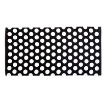 Carmel Towel Company Polka Dot Velour Beach Towel - Black, One Size