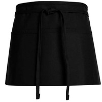 Chef Designs Waist Apron - Black, One Size
