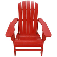 ADIRONDACK Chair- Red