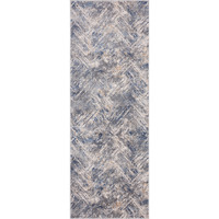 United Weavers Austin Archer Blue Runner Rug 2'7" x 7'4"