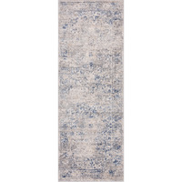 United Weavers Austin Clark Blue Runner Rug 2'7" x 7'4"