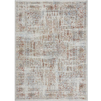 United Weavers Austin Nixon Rust Area Rug 5'3" x 7'2"