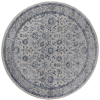 United Weavers Cascades Shasta Blue Round Rug 7'10" RD