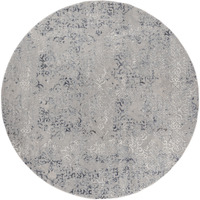 United Weavers Cascades Marblemount Blue Round Rug 7'10" RD