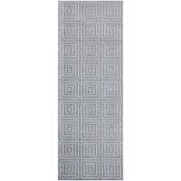 United Weavers Cascades Tehama Blue/Grey Runner Rug 2'7" x 7'2"
