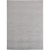 United Weavers Cascades Tehama Silver Area Rug 7'10" x 10'6"