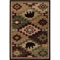 United Weavers Cottage Legacy Multi Area Rug 5'3" x 7'6"