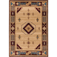 United Weavers Cottage Pelican Park Beige Accent Rug 1'10" x 2'8"