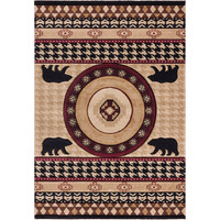 United Weavers Cottage Haven Beige Accent Rug 1'10" x 2'8"