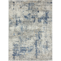 United Weavers Eternity Elixir Blue Runner Rug 2'7" x 7'4"