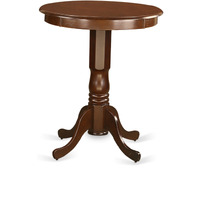 EDCH5-MAH-W 5 Pc counter height set - high top Table and 4 Kitchen bar stool.