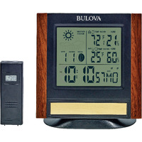 Bulova B1708 The Forecaster Clock