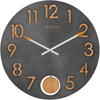 Bulova C 4119 Flatiron Clock