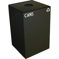 24GC01-CB-VV Ergode Recycling Containers - Compact, Space Efficient, Durable Steel, Customizable Sizes, Colors, Lid Options