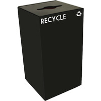 Compact and Space Efficient Ergode Recycling Containers - Durable Steel, Customizable Sizes, Colors, and Lid Options for Efficient Recycling Program