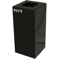 32GC03-CB-VV Ergode Recycling Containers - Compact, Space Efficient, Customizable Sizes, Colors, and Lid Options, Durable Steel Construction