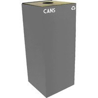 36GC01-SL-VV Ergode Recycling Containers - Compact, Space Efficient, Steel Construction, Customizable Sizes, Colors, and Lid Options