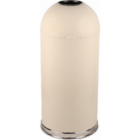 415DTAL-VV Ergode Dometop - Touchless Dome Top Receptacle for Hospitality, Healthcare, and Office Complexes - Stainless Steel Bottom Band for Floor Protection - Durable Steel Shell with Galvanized Liner and Powder Coat Finish - Reliable and Stylish Waste Management