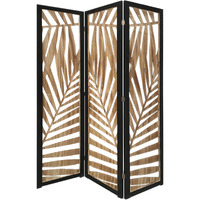 Screen Gems 3 Panel Papete Screen SG-363 Brown
