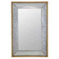Screen Gems Marshall Leaning Wood/ Metal Mirror 84" x 43" SG21A009