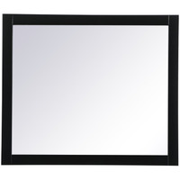 Aqua vanity mirror 42x36 inch in black