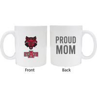 Arkansas State Proud Mom White Ceramic Coffee Mug