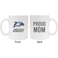Georgia Southern Eagles Proud Mom White Ceramic Coffee Mug