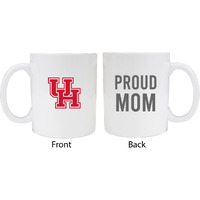 University of Houston Proud Mom White Ceramic Coffee Mug