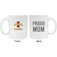 Iowa State Cyclones Proud Mom White Ceramic Coffee Mug