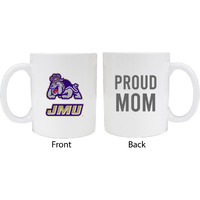 James Madison Dukes Proud Mom White Ceramic Coffee Mug