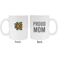 Kennesaw State Unviersity Proud Mom White Ceramic Coffee Mug
