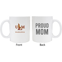 Louisiana Tech Bulldogs Proud Mom White Ceramic Coffee Mug