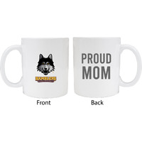 Loyola University Ramblers Proud Mom White Ceramic Coffee Mug